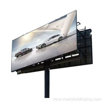 Building roof large and giant outdoor led screen